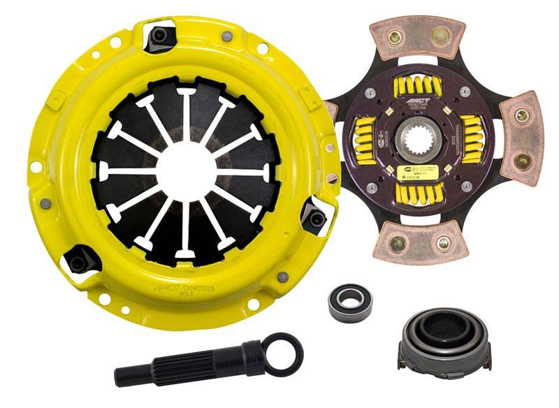 ACT Clutch Kits & Flywheels, ACT Heavy Duty/Race Sprung 4-Pad Clutch Kit | 1996-1997 Honda Civic Del Sol S/Si (HC8-HDG4)