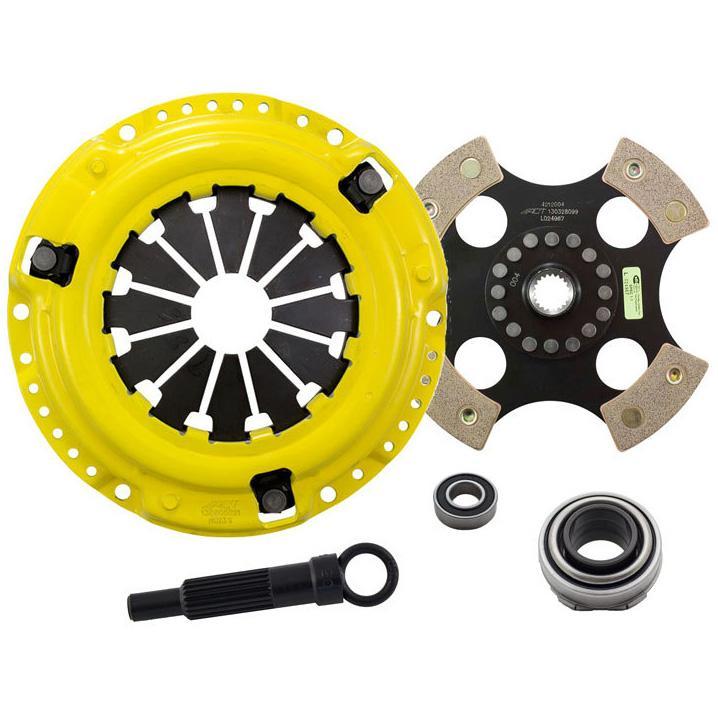 ACT Clutch Kits & Flywheels, ACT Sport Clutch Kit w/ Rigid 4-Pad Disc | 1989-1991 Honda Civic/CRX (HC4-SPR4)