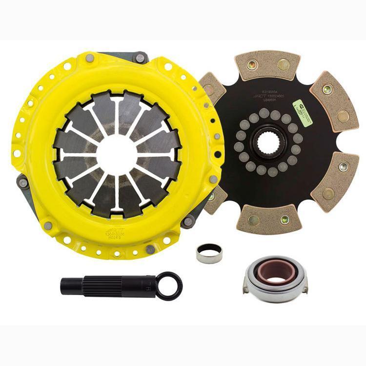 ACT Clutch Kits & Flywheels, ACT Sport Race Clutch Kit w/ Rigid 6-Pad Disc | 02-11 Honda Civic Si & 02-06 Acura RSX / 04-08 TSX (AR1-SPR6)