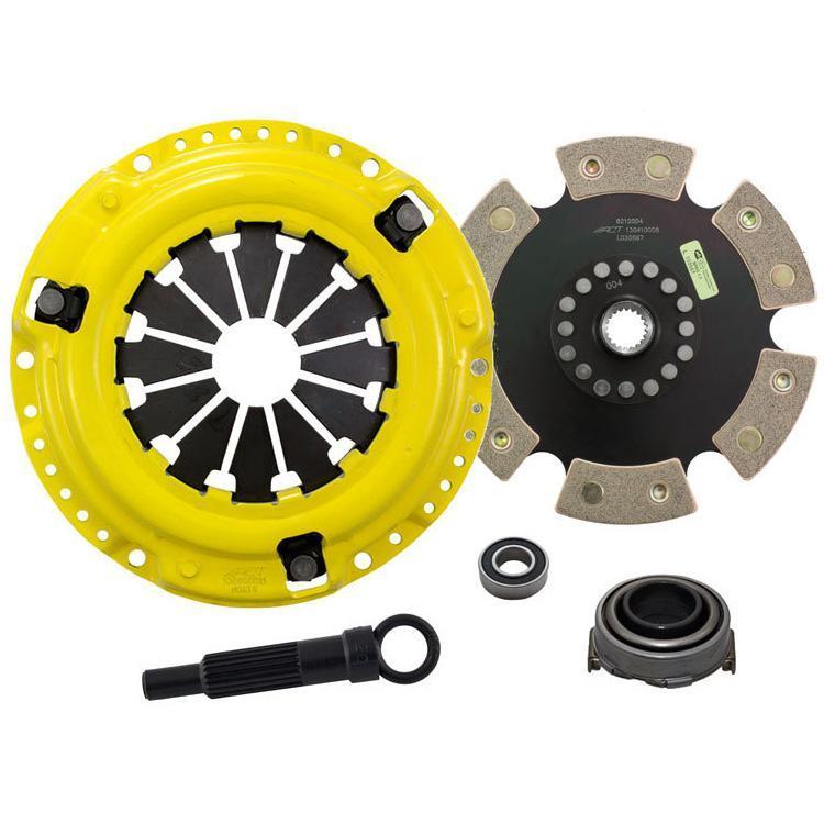 ACT Clutch Kits & Flywheels, ACT Sport Race Clutch Kit w/ Rigid 6-Pad Disc | 92-05 Honda Civic / 93-97 Del Sol & 97-05 Acura EL (HC5-SPR6)