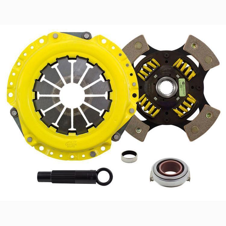 ACT Clutch Kits & Flywheels, ACT Sport Race Clutch Kit w/ Sprung 4-Pad Disc | 02-11 Honda Civic Si & 02-06 Acura RSX / 04-08 TSX (AR1-SPG4)