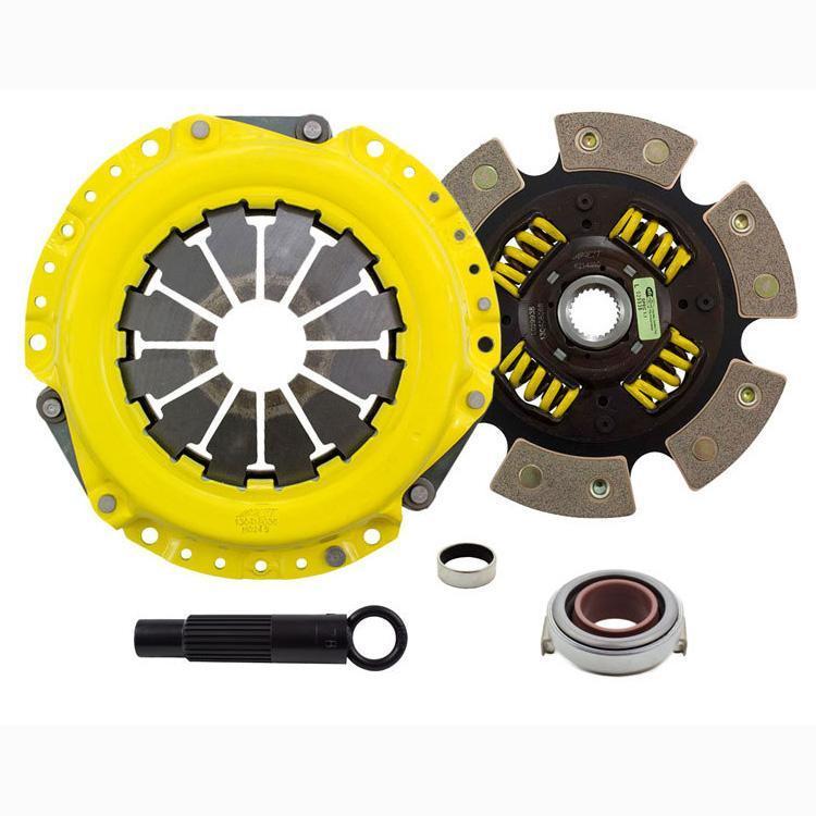 ACT Clutch Kits & Flywheels, ACT Sport Race Clutch Kit w/ Sprung 6-Pad Disc | 02-11 Honda Civic Si & 02-06 Acura RSX / 04-08 TSX (AR1-SPG6)