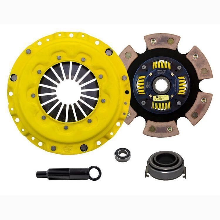 ACT Clutch Kits & Flywheels, ACT Sport Race Clutch Kit w/ Sprung 6-Pad Disc | 99-00 Honda Civic Si / 94-97 Del Sol VTEC & 94-01 Acura Integra (AI4-SPG6)