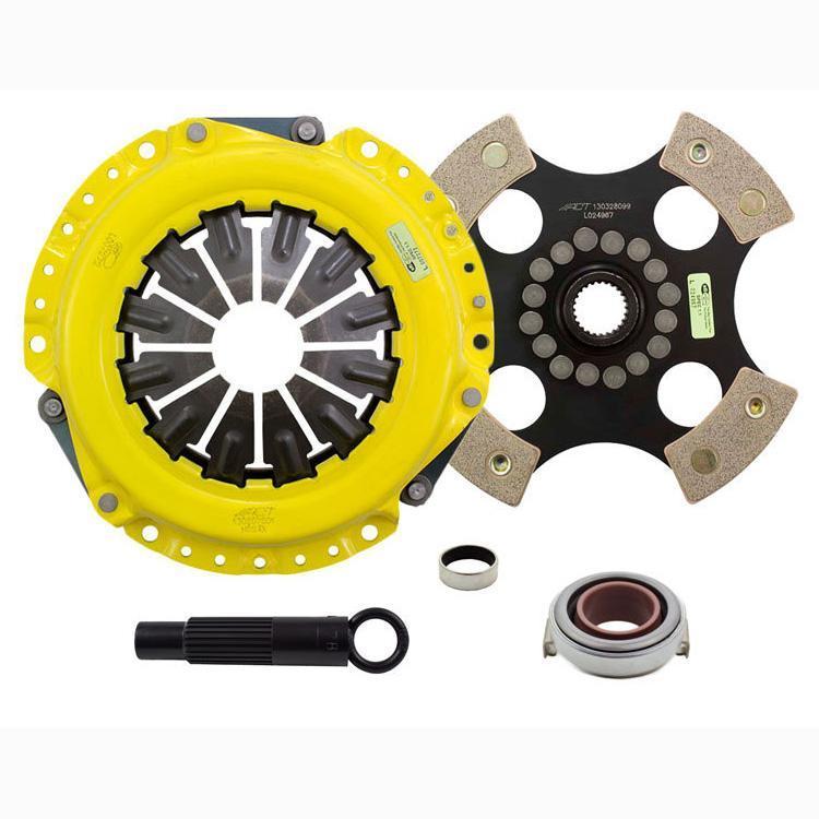 ACT Clutch Kits & Flywheels, ACT XT Race Clutch Kit w/ Rigid 4-Pad Disc | 02-11 Honda Civic Si & 02-06 Acura RSX / 04-08 TSX (AR1-XTR4)