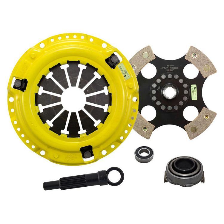 ACT Clutch Kits & Flywheels, ACT XT Race Clutch Kit w/ Rigid 4-Pad Disc | 92-05 Honda Civic / 93-97 Del Sol & 97-05 Acura EL (HC5-XTR4)