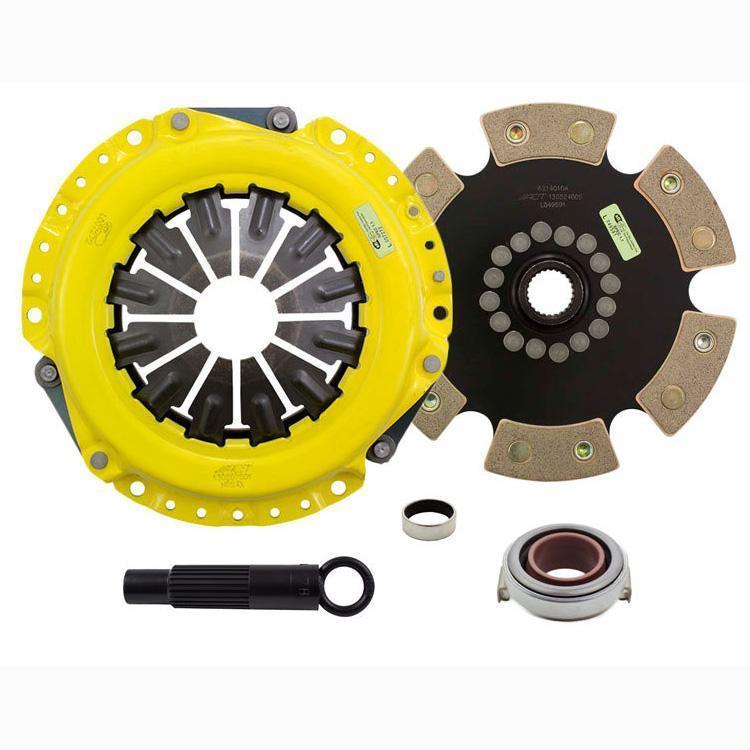 ACT Clutch Kits & Flywheels, ACT XT Race Clutch Kit w/ Rigid 6-Pad Disc | 02-11 Honda Civic Si & 02-06 Acura RSX / 04-08 TSX (AR1-XTR6)