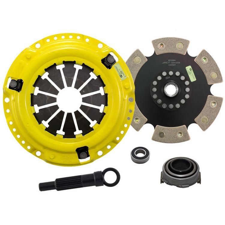 ACT Clutch Kits & Flywheels, ACT XT Race Clutch Kit w/ Rigid 6-Pad Disc | 92-05 Honda Civic / 93-97 Del Sol & 97-05 Acura EL (HC5-XTR6)