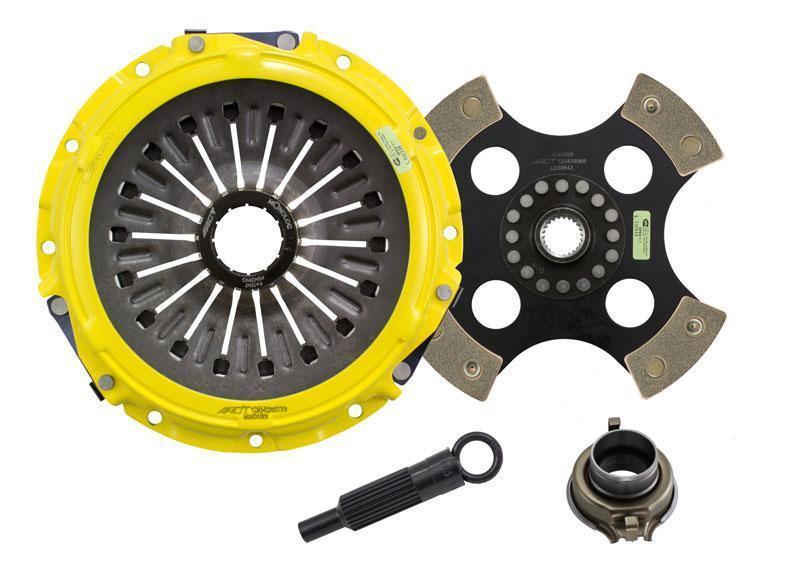 ACT Clutch Kits & Flywheels, ACT Xtreme 4 Puck Solid Disc Clutch Kit | 2003-2006 Mitsubishi Evo 8/9 (ME2-XTR4)