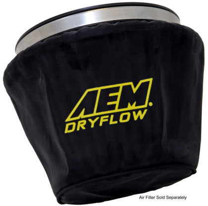 AEM Induction Systems, AEM Air Filter Wrap Black 7.5in Length x 5in Width x 5in Height (1-4002)