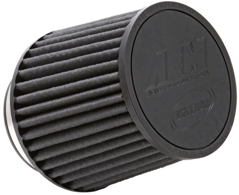 AEM Induction Systems, AEM Brute Force Dryflow Air Filter - Conical 6in Base OD / 5.125in Top OD / 5.25in Height (21-205BF)