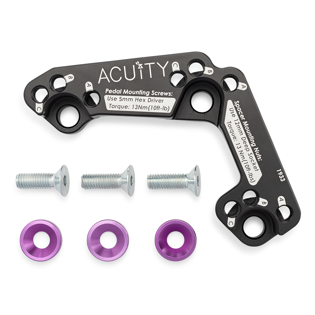 Acuity Instruments, Acuity RHD Throttle Pedal Spacer | Multiple Honda Fitments (1933)