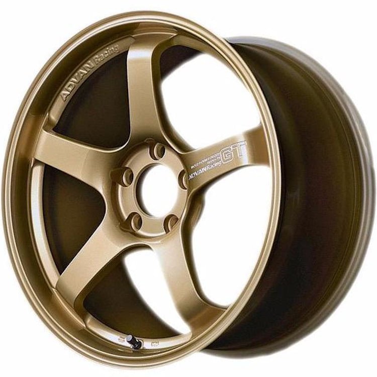 Advan Racing, Advan Racing GT Premium 5x114.3 Bolt 73.1 Hub 20" Size Wheels in Racing Metallic Gold