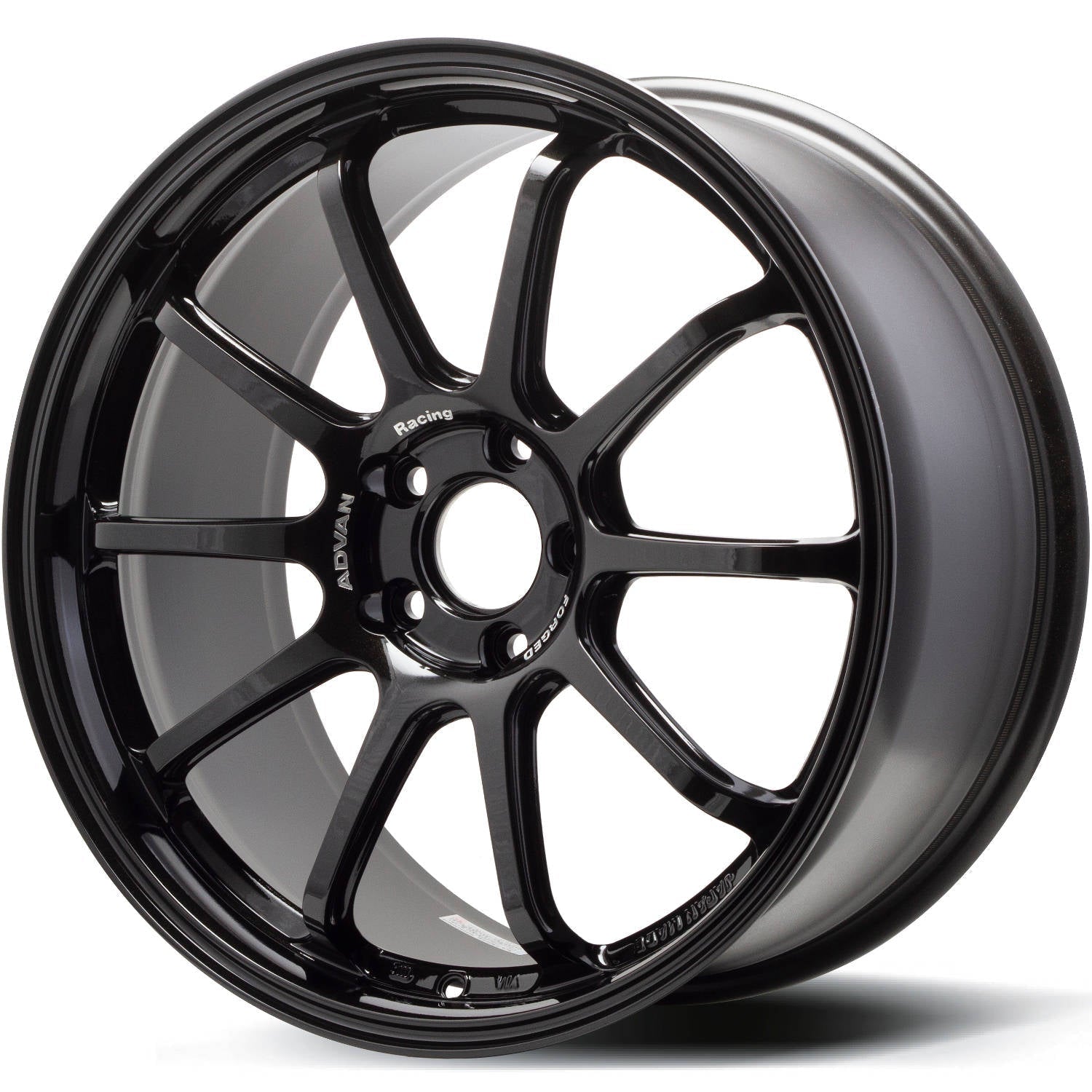 Advan Racing, Advan Racing RS-DF Progressive 5x112 Bolt 0 Hub 19" Size Wheels in Racing Titanium Black