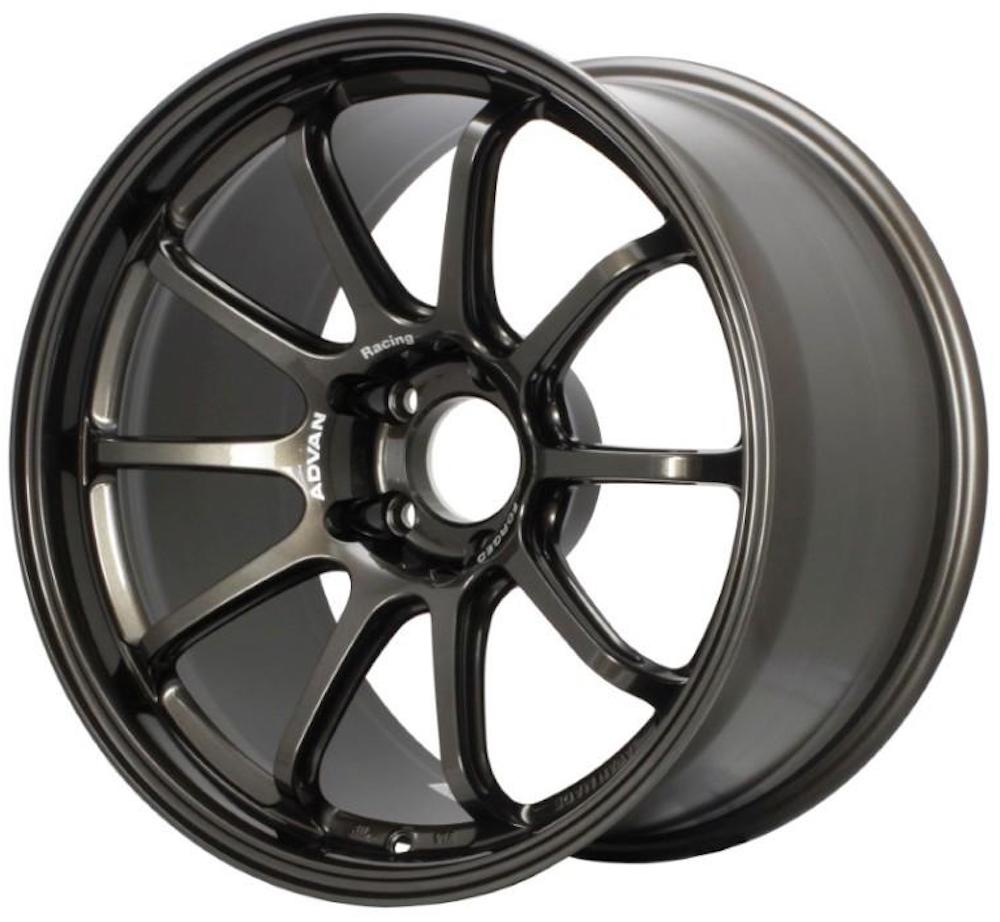 Advan Racing, Advan Racing RS-DF Progressive 5x114.3 Bolt 0 Hub 18" Size Wheels in Dark Bronze Metallic