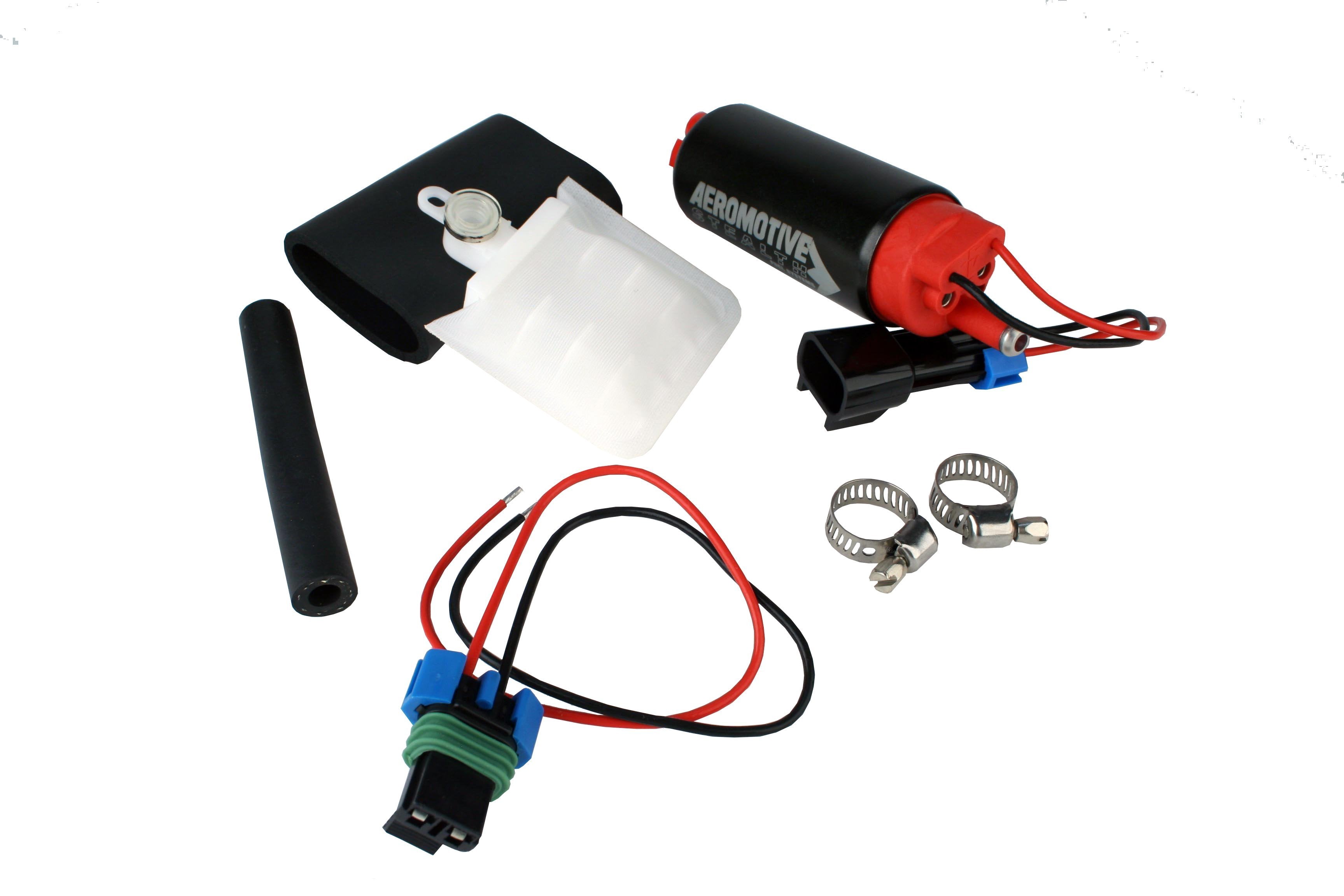 Aeromotive, Aeromotive 340 Stealth Fuel Pump - Offset Inlet (11541)