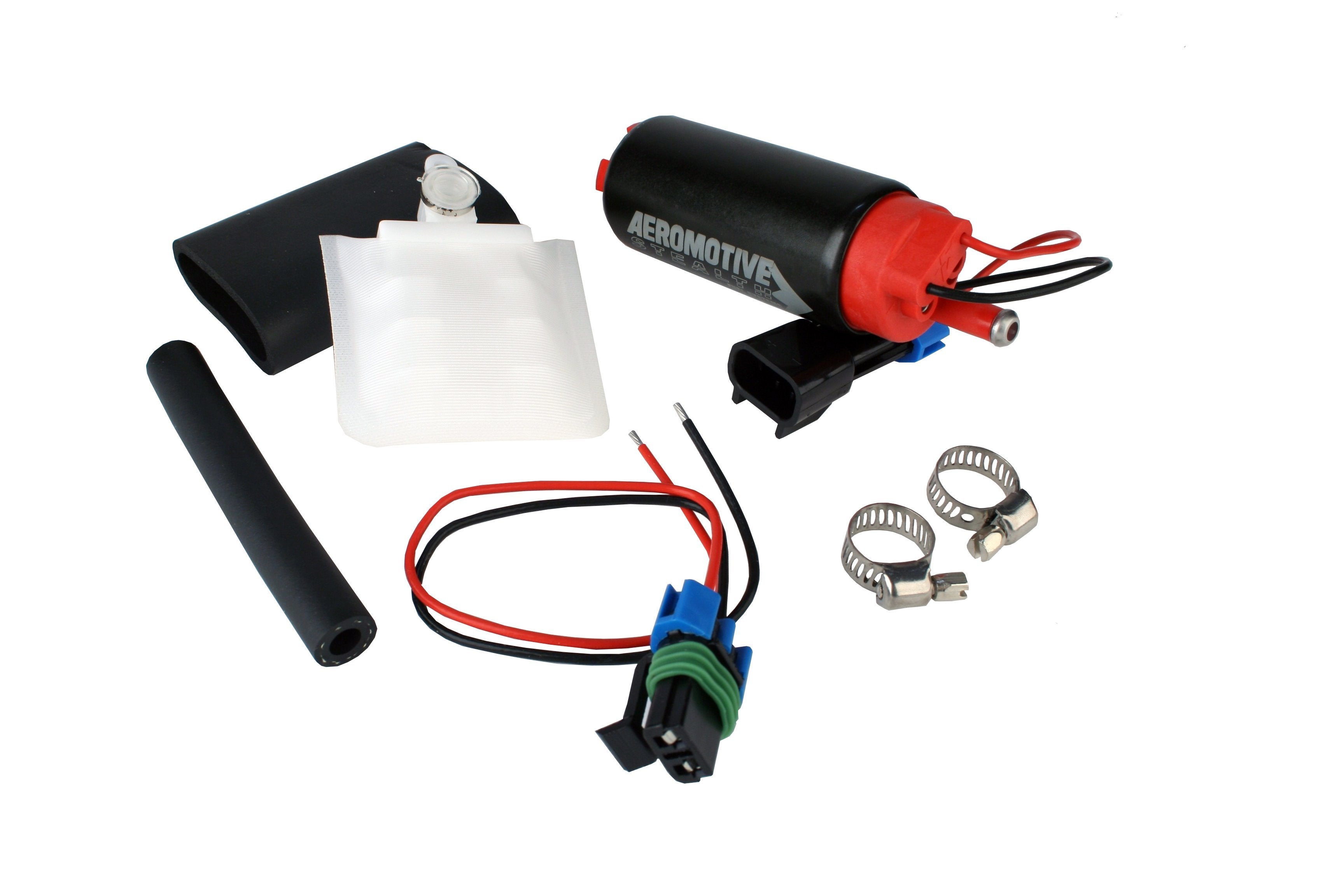 Aeromotive, Aeromotive 340 Stealth Fuel Pump - Offset Inlet Inline w/ Outlet (11542)