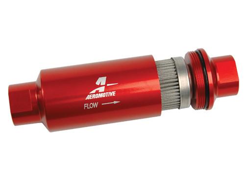 Aeromotive, Aeromotive 40 Micron ORB-10 Red Fuel Filter (12335)