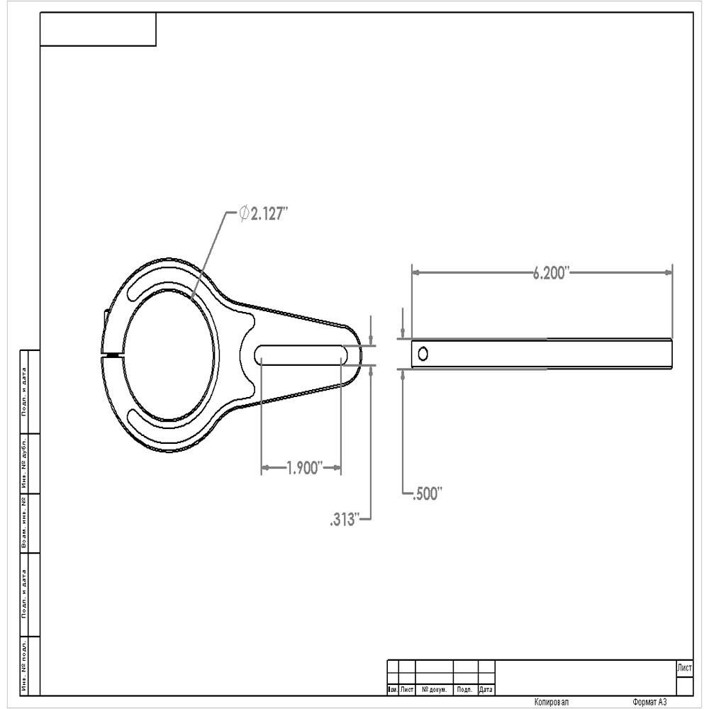 Aeromotive, Aeromotive Billet Straight Bracket for Belt Drive Pumps (11704)