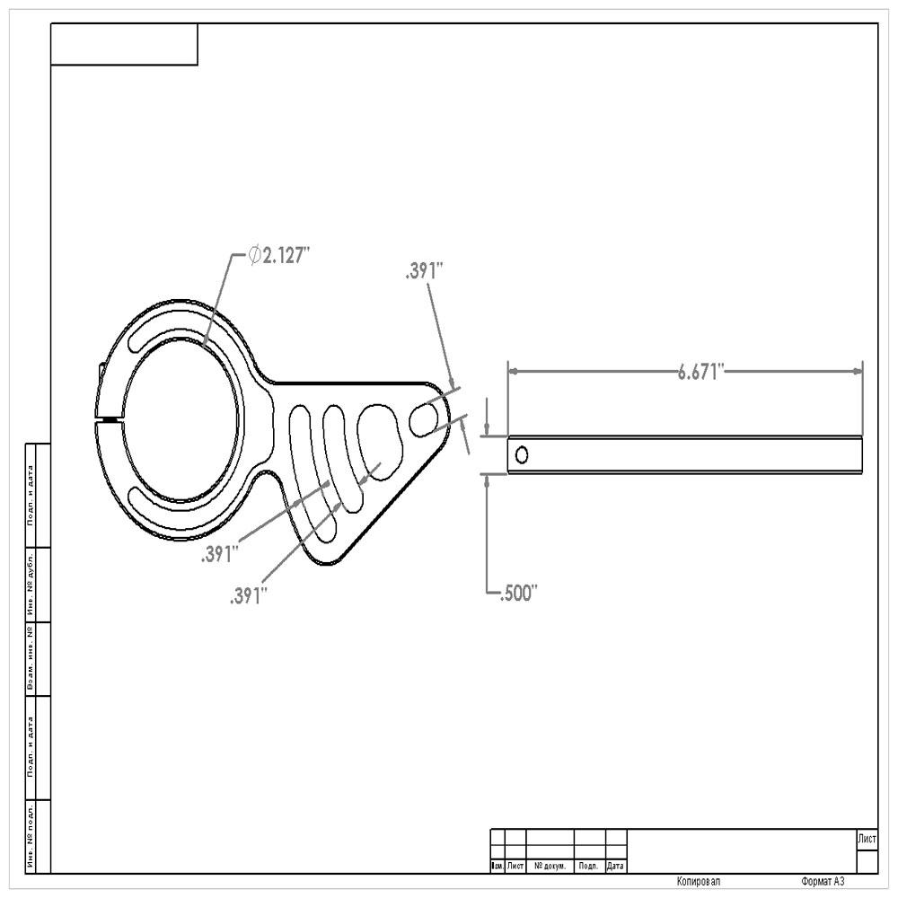 Aeromotive, Aeromotive Mounting Bracket 6-Series Belt Pump (11705)