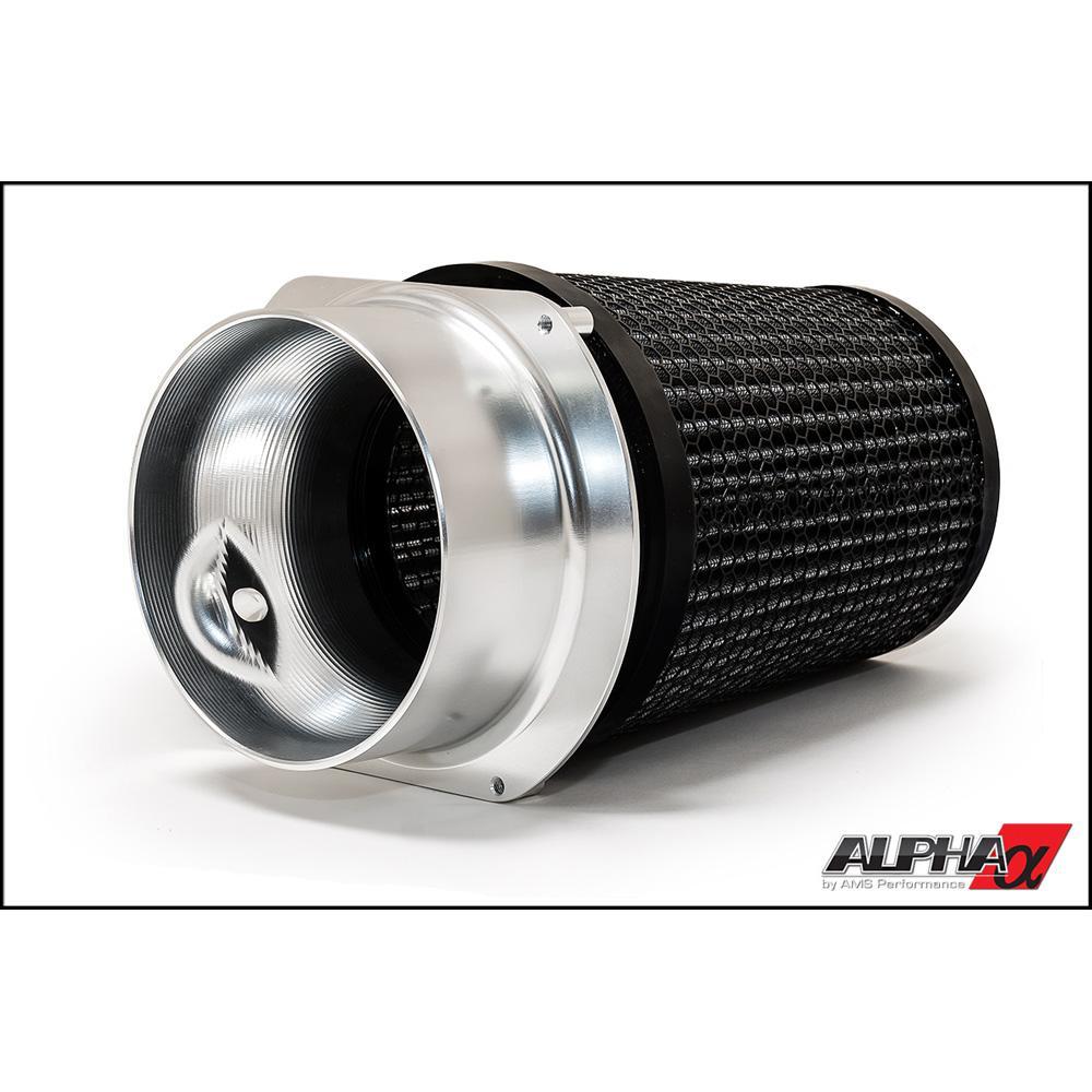 Alpha Performance, Alpha Performance Air Filter & CNC Aluminum Adapter | 2013-2018 Mercedes-Benz A45 AMG, 2014-2018 Mercedes-Benz CLA45 AMG, and 2014-2018 Mercedes-Benz GLA45 AMG (ALP.19.08.0001-1)