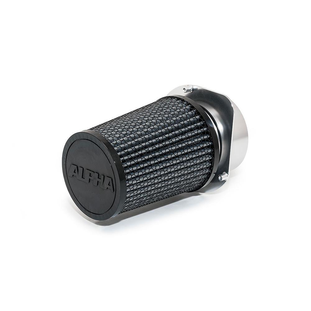 Alpha Performance, Alpha Performance Air Filter & CNC Aluminum Adapter | 2013-2018 Mercedes-Benz A45 AMG, 2014-2018 Mercedes-Benz CLA45 AMG, and 2014-2018 Mercedes-Benz GLA45 AMG (ALP.19.08.0001-1)