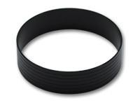 Vibrant Performance, Aluminum Union Sleeve for 2-1/2" Tube O.D. Hard Anodized Black by Vibrant Performance