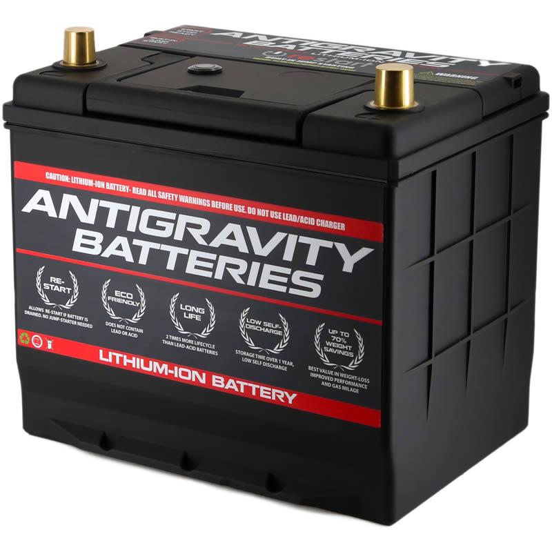 Antigravity Batteries, Antigravity Group 24 Lithium Car Battery with Re-Start (AG-24-30-RS)