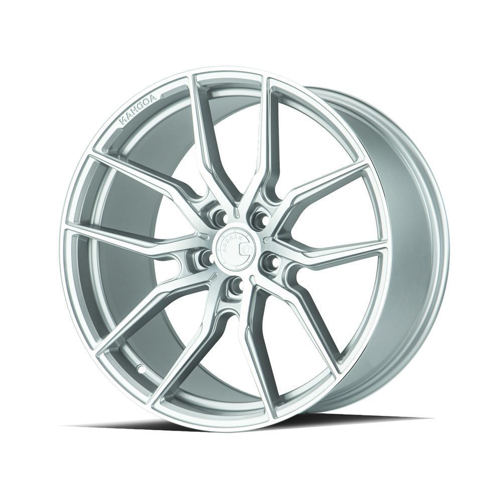 AodHan Wheels, AodHan AFF1 Wheels - 5x114.3 20" - Gloss Silver Machined Face