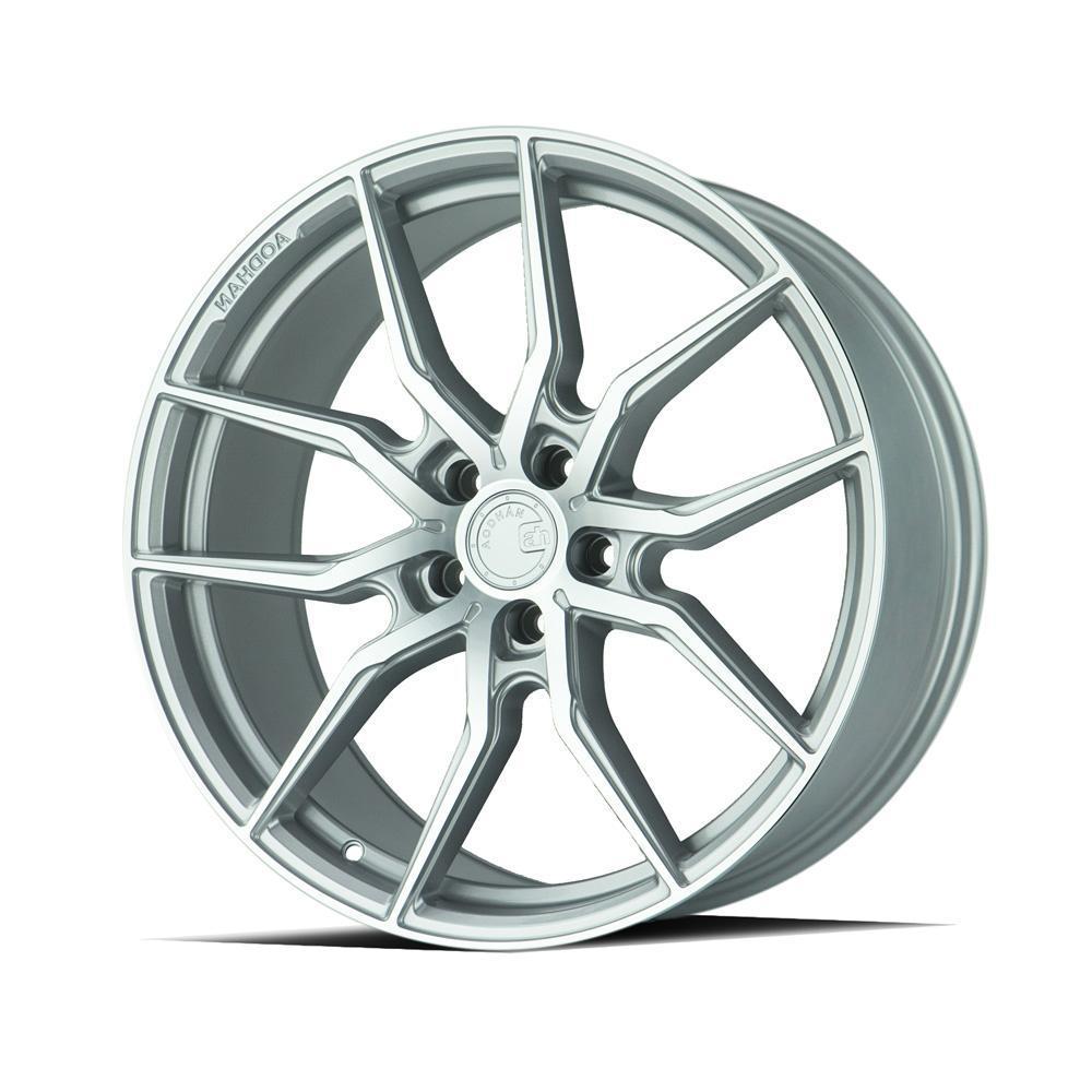 AodHan Wheels, AodHan AFF1 Wheels - 5x114.3 20" - Gloss Silver Machined Face