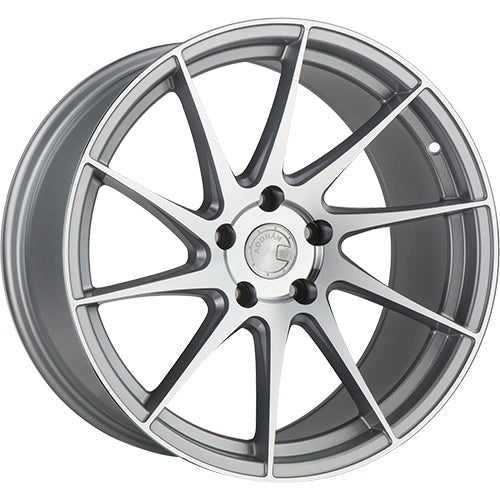 AodHan Wheels, AodHan AH09 Series 18x9.5in. 5x100 35 Offset Wheel (AH91895510035SMF_D)