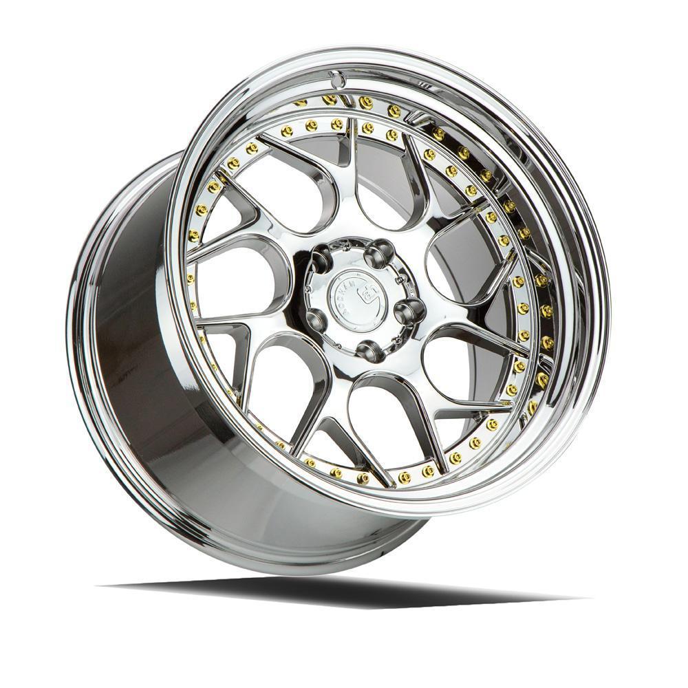 AodHan Wheels, AodHan DS01 Wheels - 5x100 18" - Vacuum Chrome