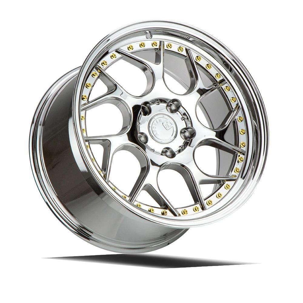 AodHan Wheels, AodHan DS01 Wheels - 5x100 18" - Vacuum Chrome