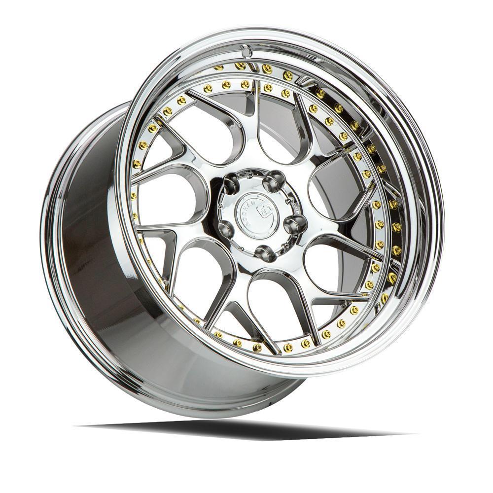 AodHan Wheels, AodHan DS01 Wheels - 5x114.3 19" - Vacuum Chrome