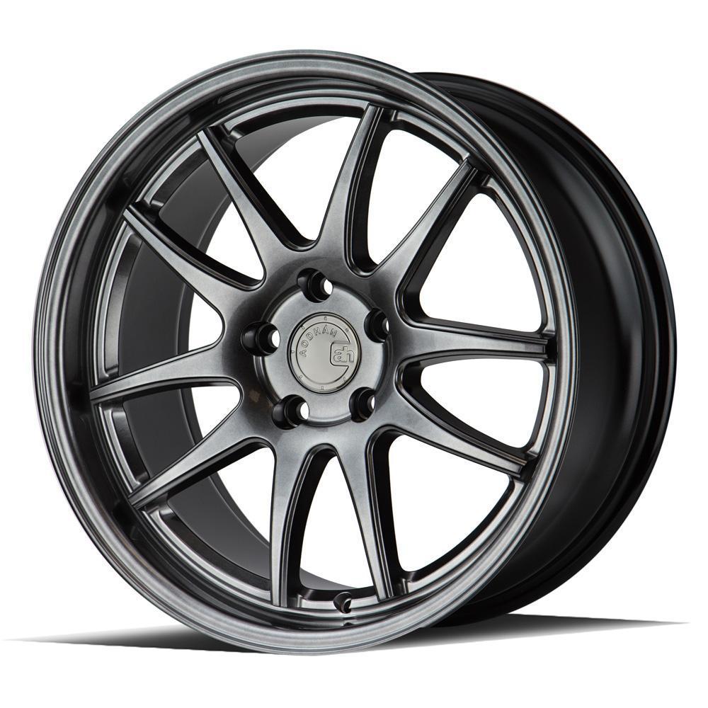 AodHan Wheels, AodHan DS02 Wheels - 5X100 18" - Hyper Black