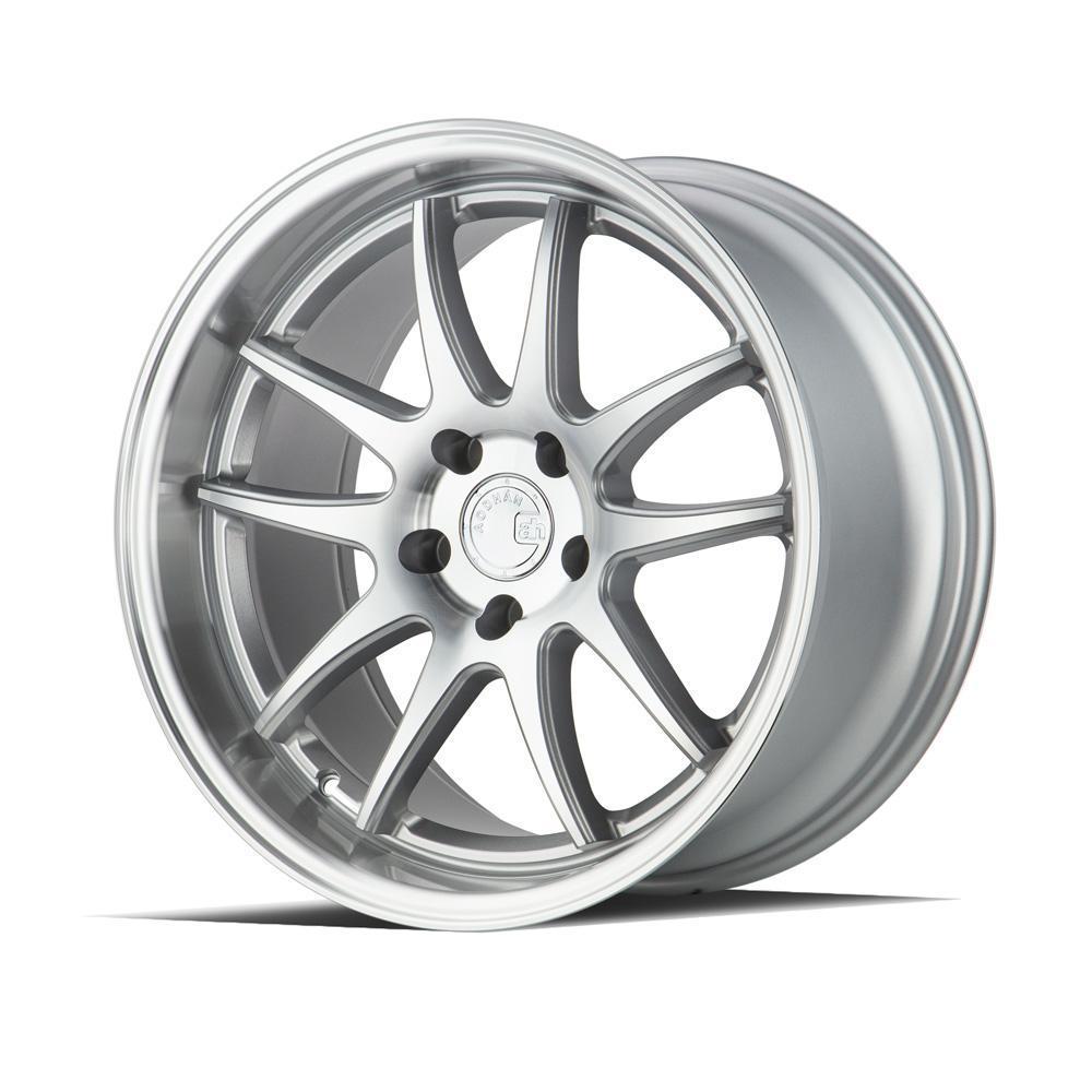 AodHan Wheels, AodHan DS02 Wheels - 5X100 18" - Silver w/Machined Face