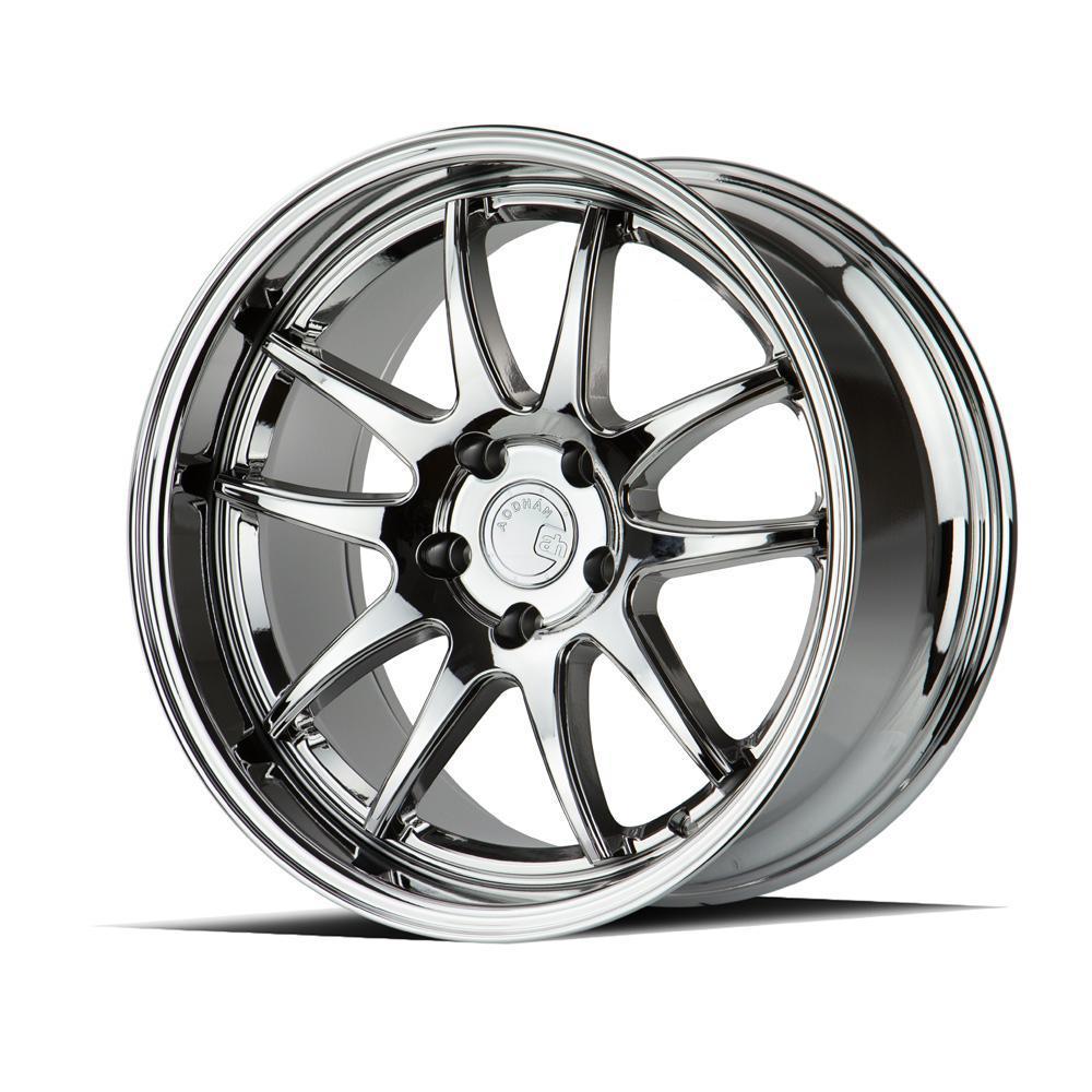 AodHan Wheels, AodHan DS02 Wheels - 5X100 18x9.5" +35mm Offset - Vacuum Chrome